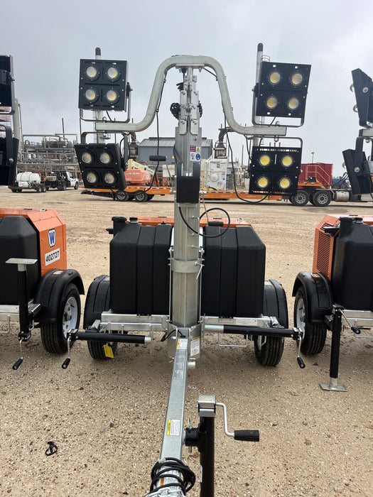 2024 Wanco WLTT-4MM4K Diesel, Deep Sea Controller, Shore Power Plug, Auto Start, (4) 350W LED Floodlights, 4kW Generator, 60 Gal Fuel Tank, 2" Ball, T3