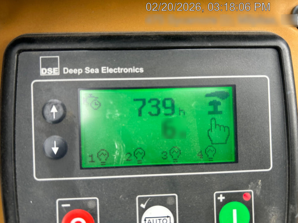 2022 Allmand NLV3GR (4) LED Light Fixture 350W, 23' Vertical Mast, 3kW Prime, Towable, ES Decals, T3