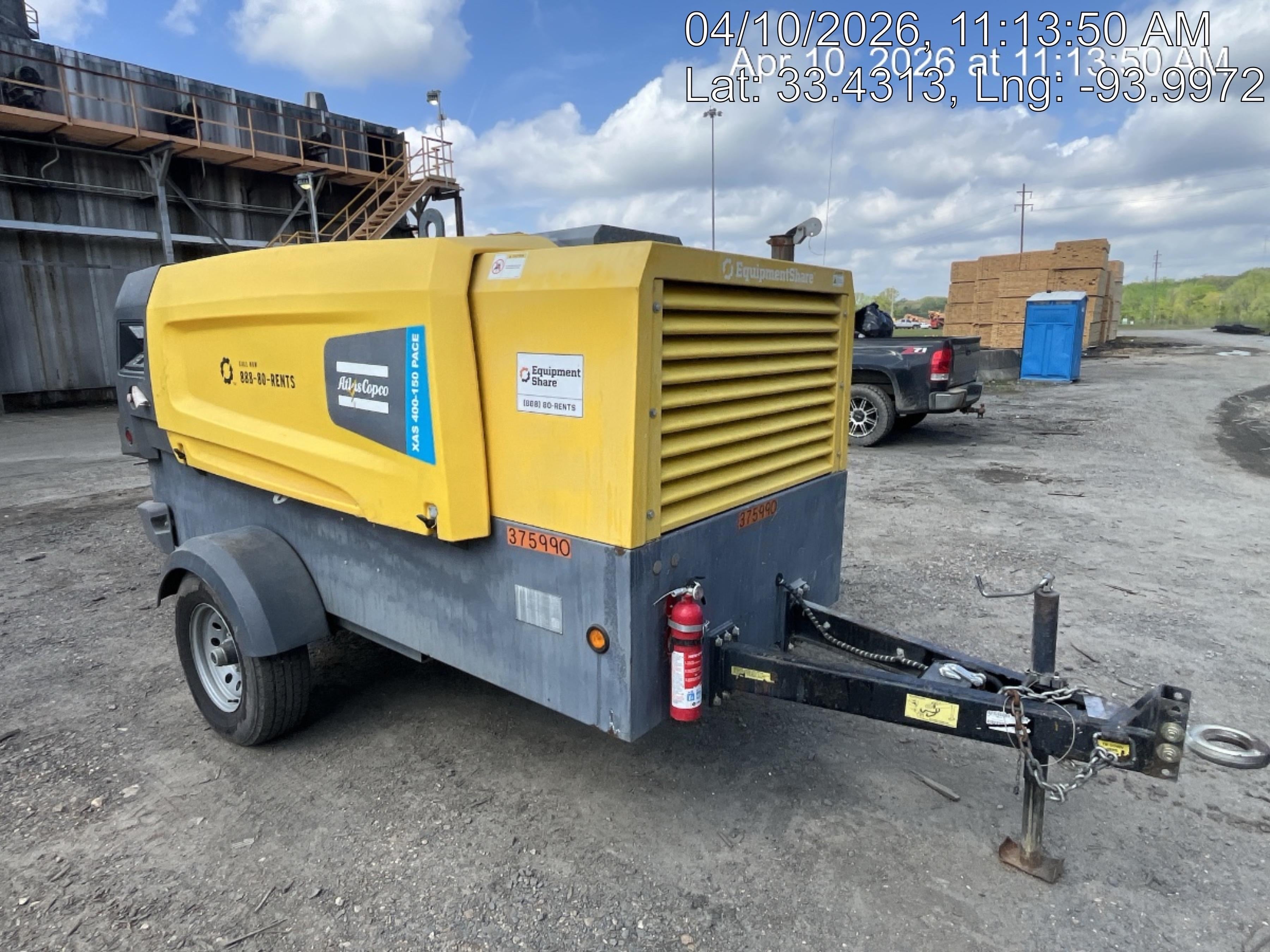 2023 ATLAS COPCO XAS 400-150 PACE