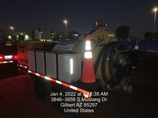 2021 Vac-Tron LP573XDT T4 Koehler Diesel Engine, 500 Gallon Debris Tank, x2 100 Gallon Water Tanks