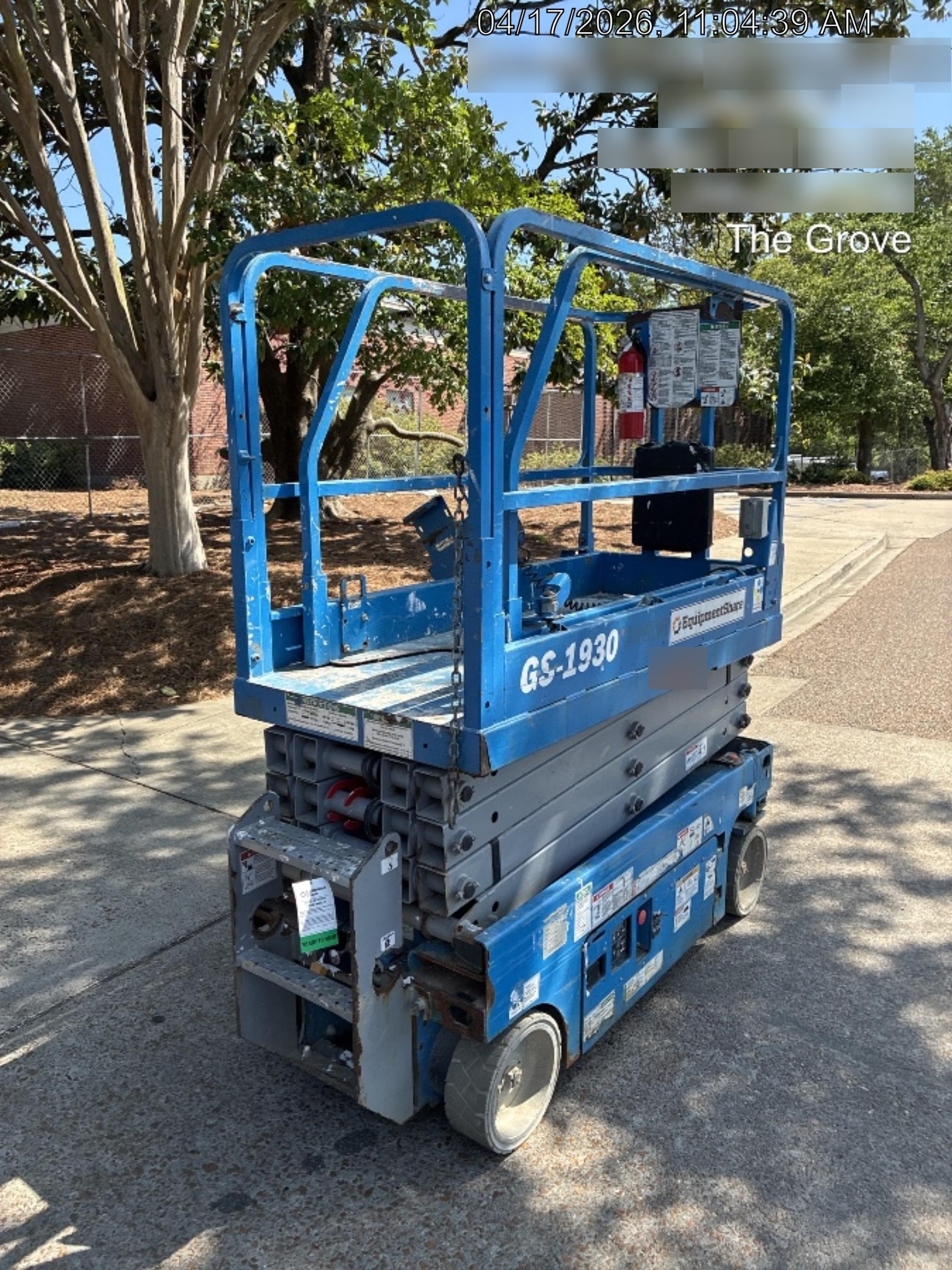 2018 Genie GS-1930 Genie GS-1930 Scissor Lift w/Standard Options