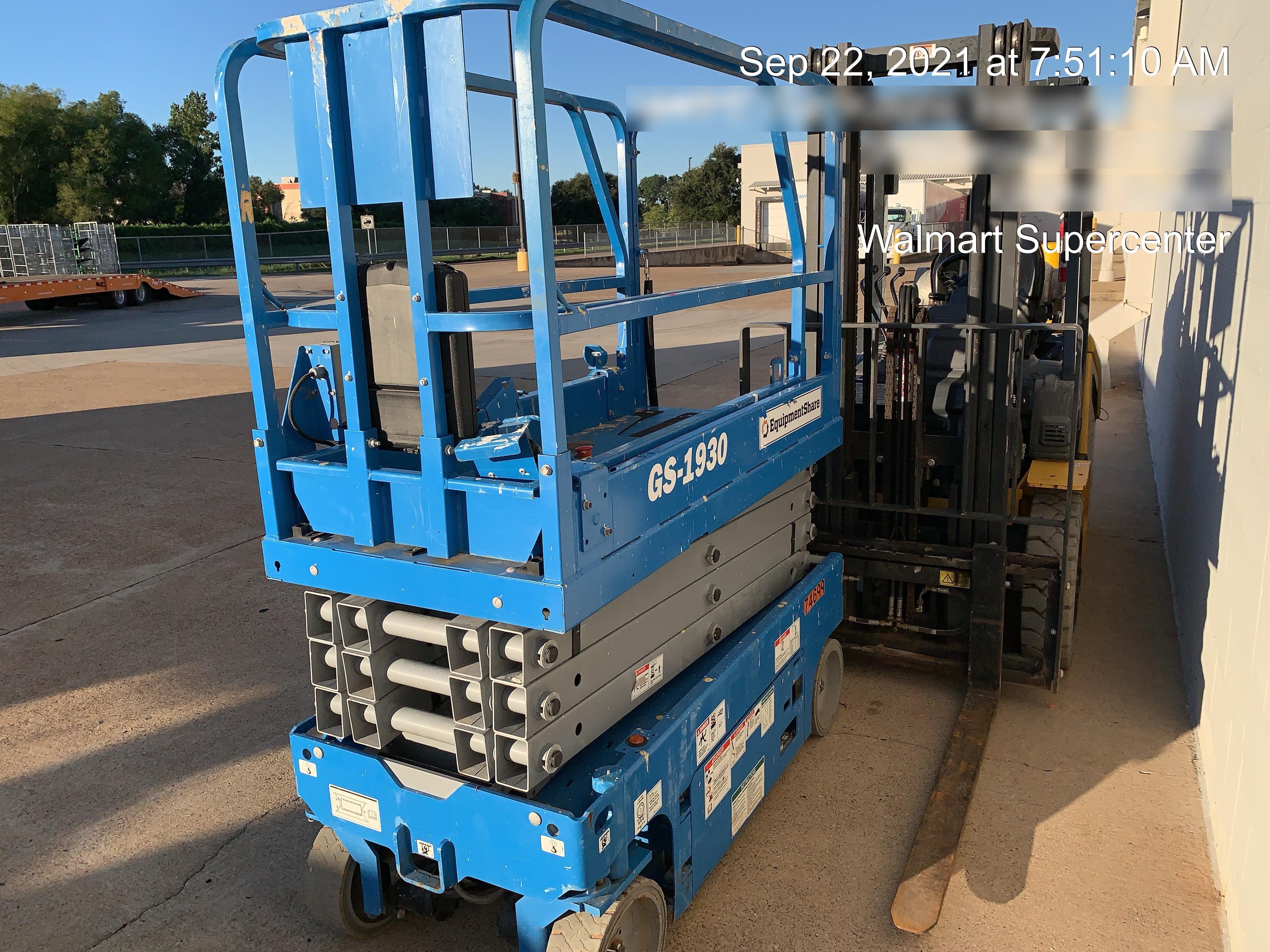 2020 Genie GS-1930 Fixed rails with chain entry gate - Pre A92.20
