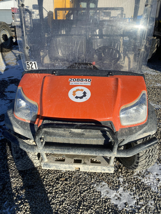 2022 Kubota RTV-X1140W-H Plastic Canopy, Windshield Acrylic Clear, LED Strobe Light, Wire Harness Kit, Back up Alarm