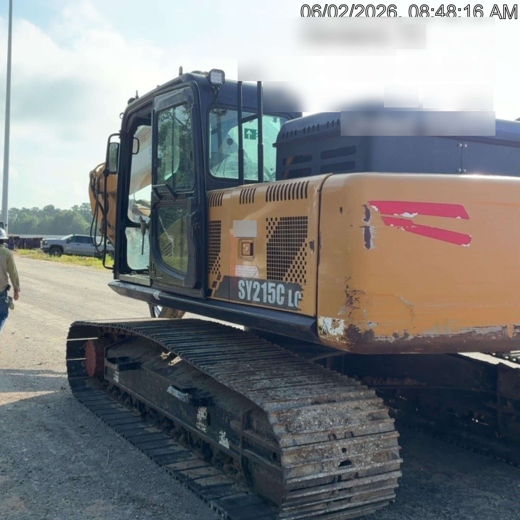 Sany SY215 SY215 Tier 4 - Cab, Hydraulic QC,  Buckets: 48" , Hydraulic Hammer 4,000 lb impact class