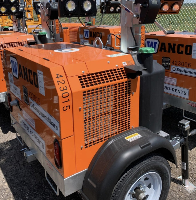 2024 Wanco WLTT-4MM4K Diesel, Deep Sea Controller, Shore Power Plug, Auto Start, (4) 350W LED Floodlights, 4kW Generator, 60 Gal Fuel Tank, 2" Ball, T3