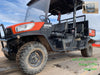 2022 Kubota RTV-X1140W-H Plastic Canopy, Windshield Acrylic Clear, LED Strobe Light, Wire Harness Kit, Back up Alarm