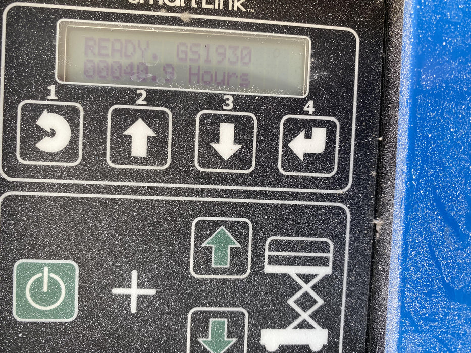 2020 Genie GS-1930 Solid Non Marking Tires, Beacon, Folding rails with half height swing gate, 800W Inverter