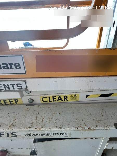 Custom Equipment HB-1430 Hy-Brid Scissor Lift
Platform capacity up to 670 lbs
Working height up to 20 ft
Weighs under 1,700 lbs
Non-marking wheels