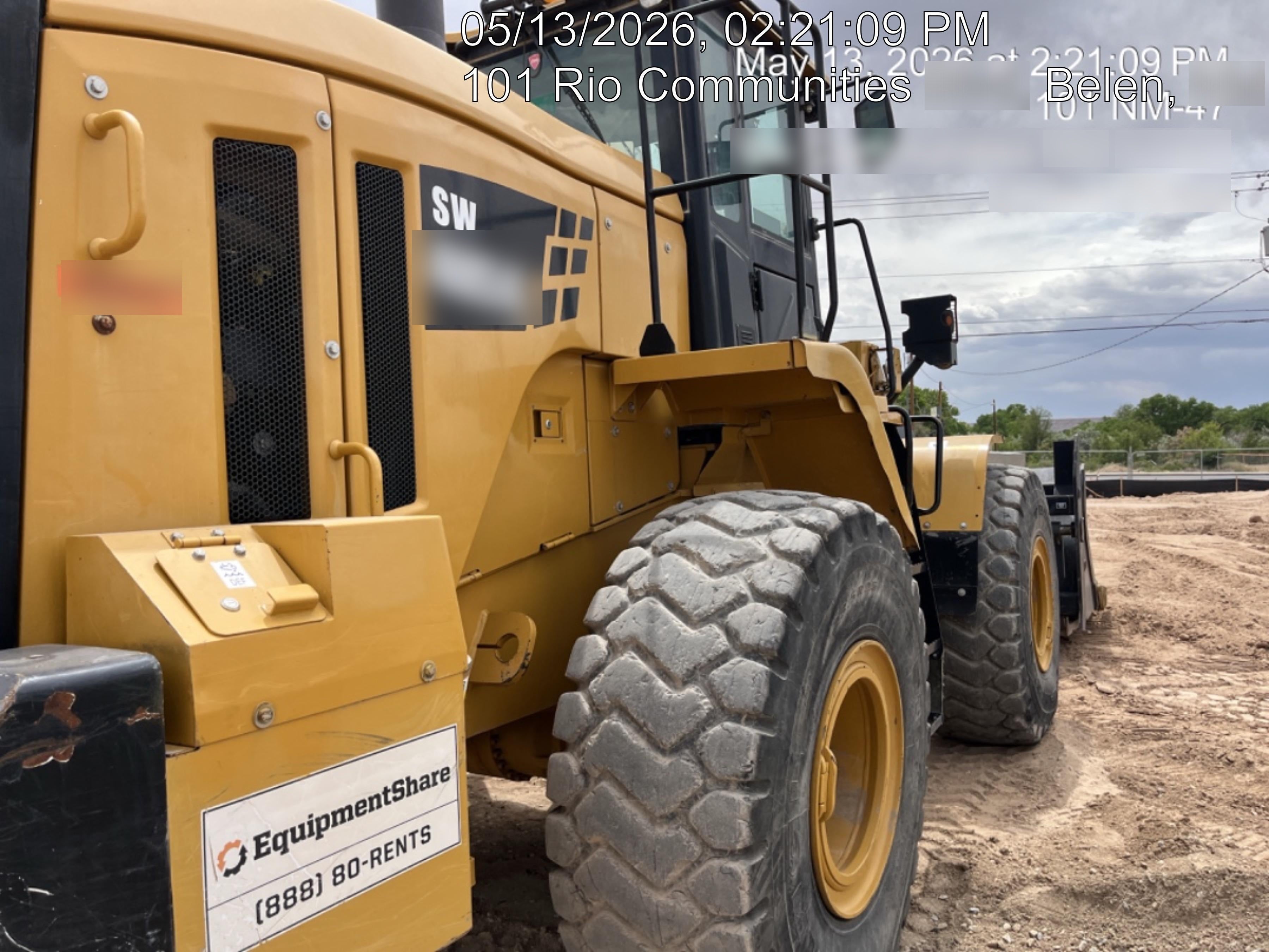2019 Sany SW405K Tier 4, Cab, 3rd Function Hydraulics Smooth Pin On Bucket