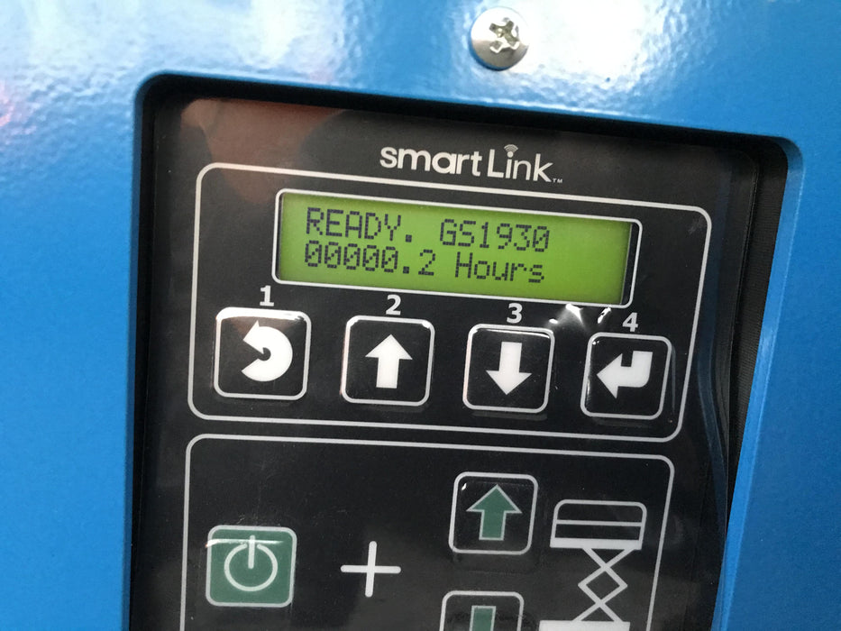 2020 Genie GS-1930 Fixed rails with chain entry gate - Pre A92.20, 800W Inverter