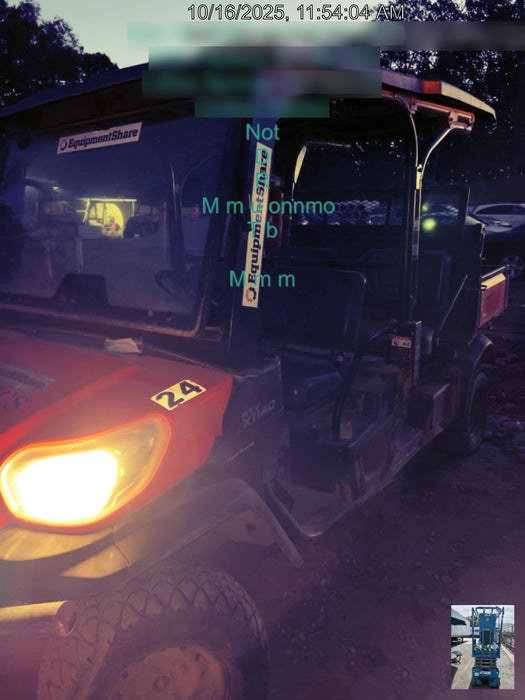 2019 KUBOTA RTV-X1140W-H (Canopy)