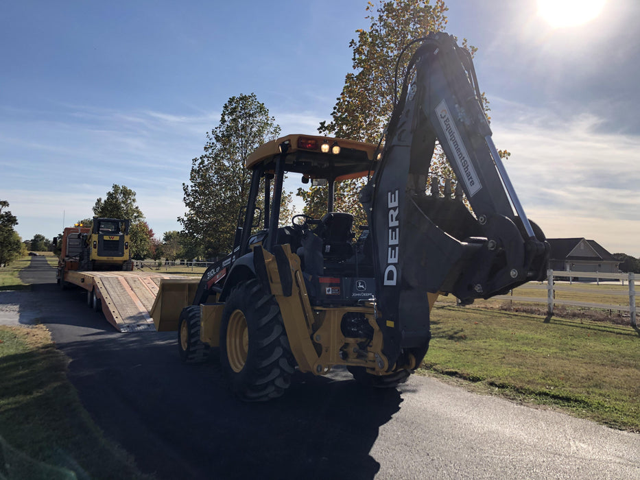 2020 John Deere 310LEP Canopy, 4WD, Standard Stick, Pilot Controls, 2 Way Hydraulics, TAG Manual QC