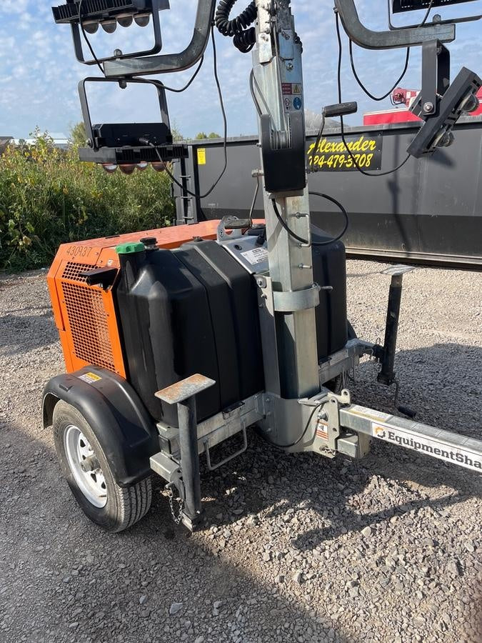 2024 Wanco WLTT-4MM4K Diesel, Deep Sea Controller, Shore Power Plug, Auto Start, (4) 350W LED Floodlights, 4kW Generator, 60 Gal Fuel Tank, 2" Ball, T3
