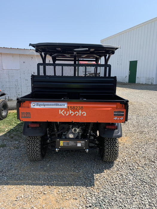 2021 Kubota RTV-X1140W-H Plastic Canopy, Windshield Acrylic Clear, LED Strobe Light, Wire Harness Kit, Back up Alarm