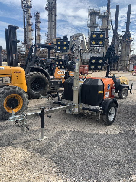 2024 Wanco WLTT-4MM4K Diesel, Deep Sea Controller, Shore Power Plug, Auto Start, (4) 350W LED Floodlights, 4kW Generator, 60 Gal Fuel Tank, 2" Ball, T3