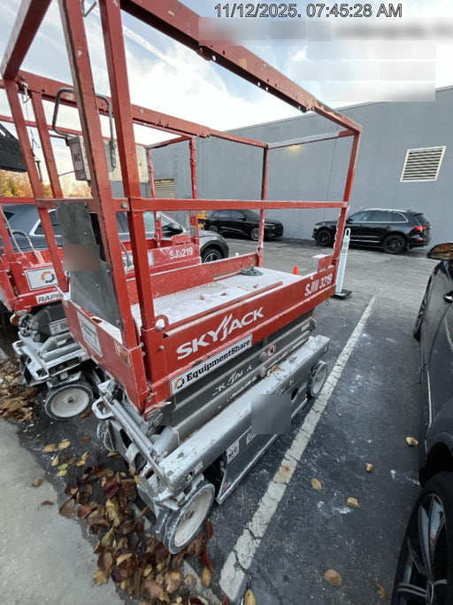 2018 Skyjack SJIII-3219 Standard Rental Specs