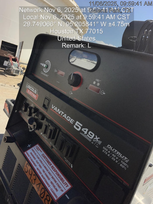 2025 LINCOLN ELECTRIC Vantage 549X