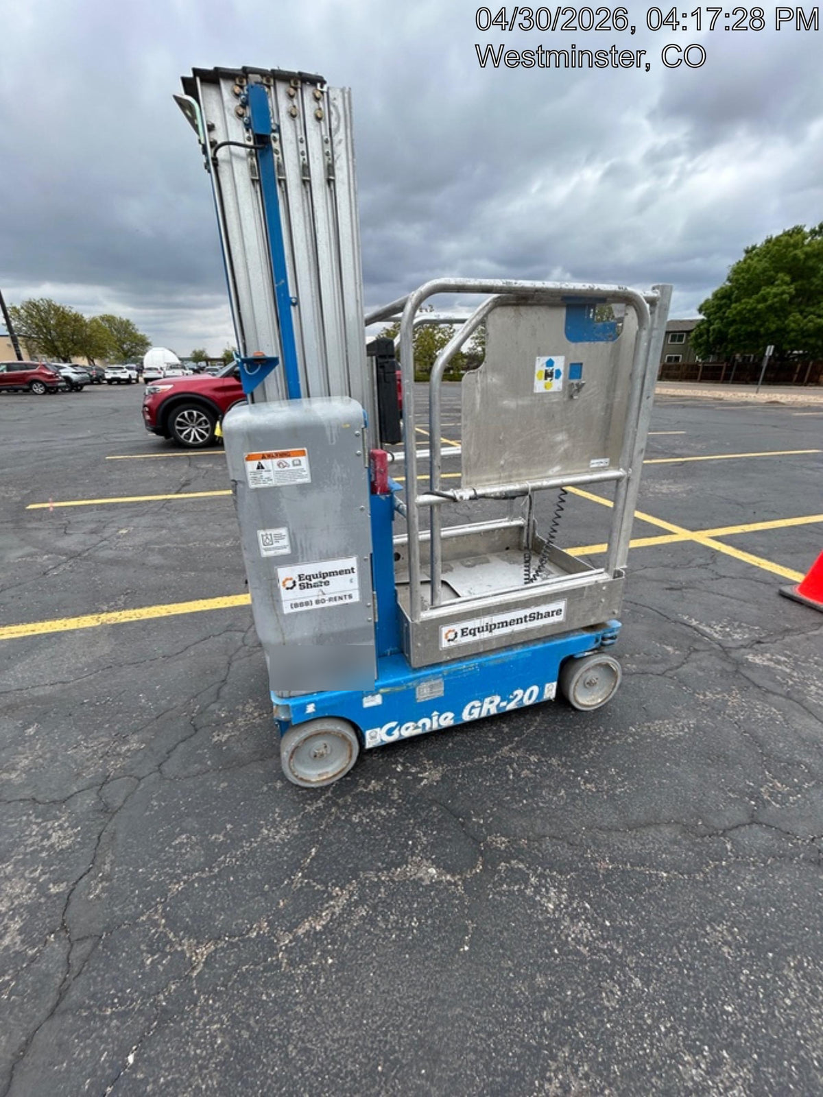 2019 GENIE GR-20
