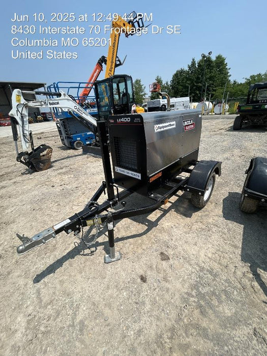 2024 Lincoln Electric LE400 Kubota V1505, Trlr, Cable Rack, Light Kit, ES Decals, T3