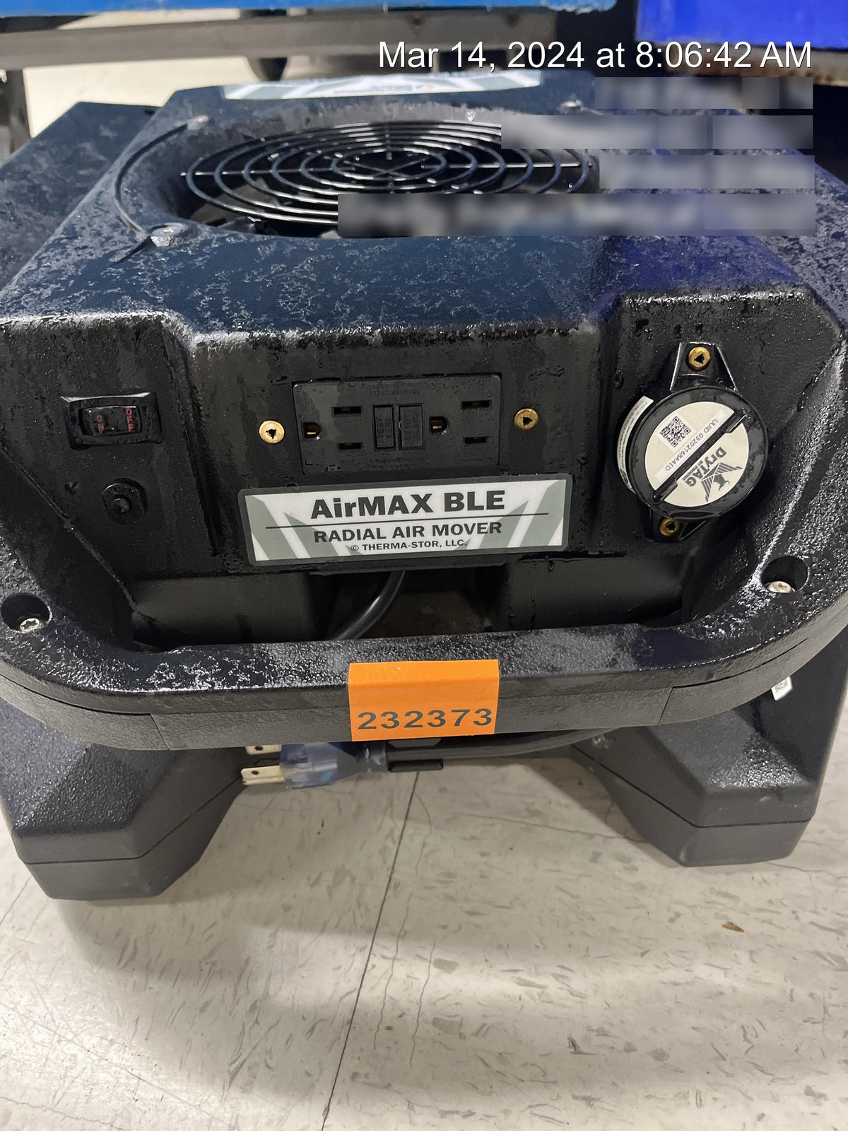 2022 PHOENIX AirMAX Radial Air Mover