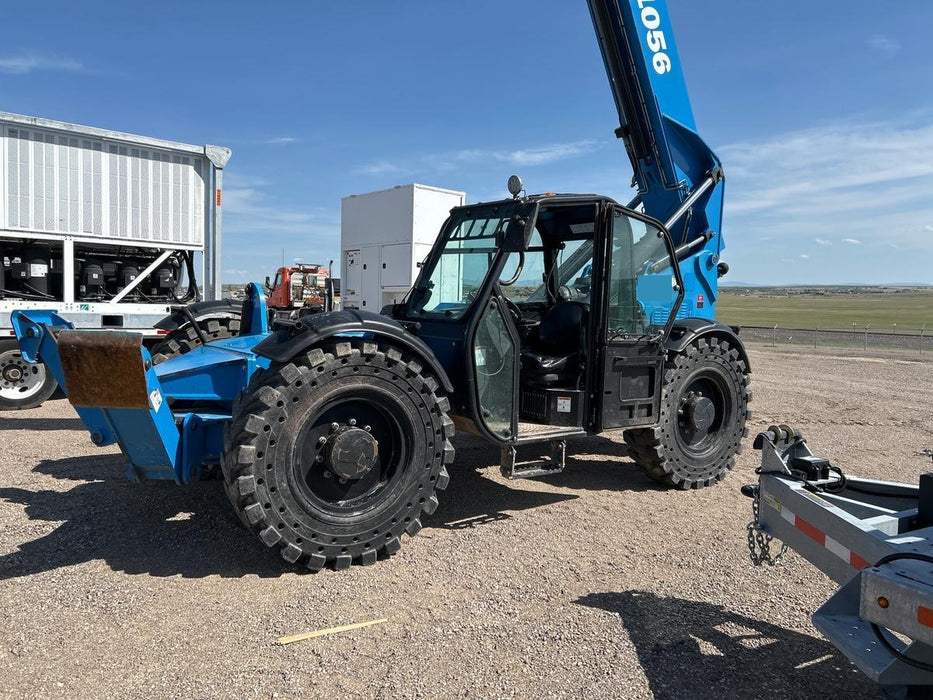 2018 Genie GTH-1056 Genie GTH-1056 w/Enclosed Cab w/HVAC, Work Lights, Solid Tires, Beacon, 60" Carriage and Forks