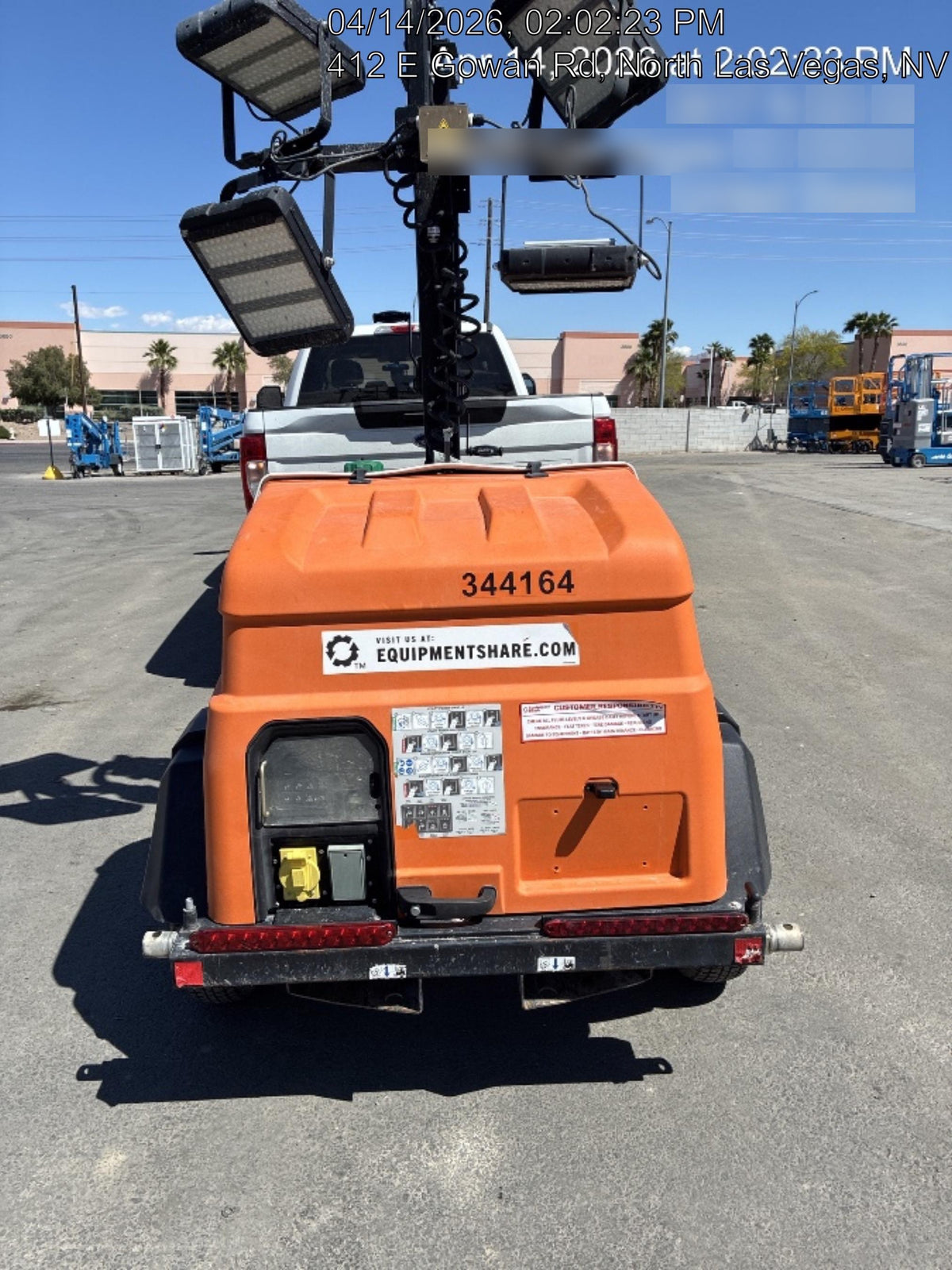2023 Generac MLT2 Diesel, Flex Switch 120V Input, Powerzone Controller, (4) 320W LED Lights, 4kW Generator, 39.9 Gal Fuel Tank, 2" Ball, T3