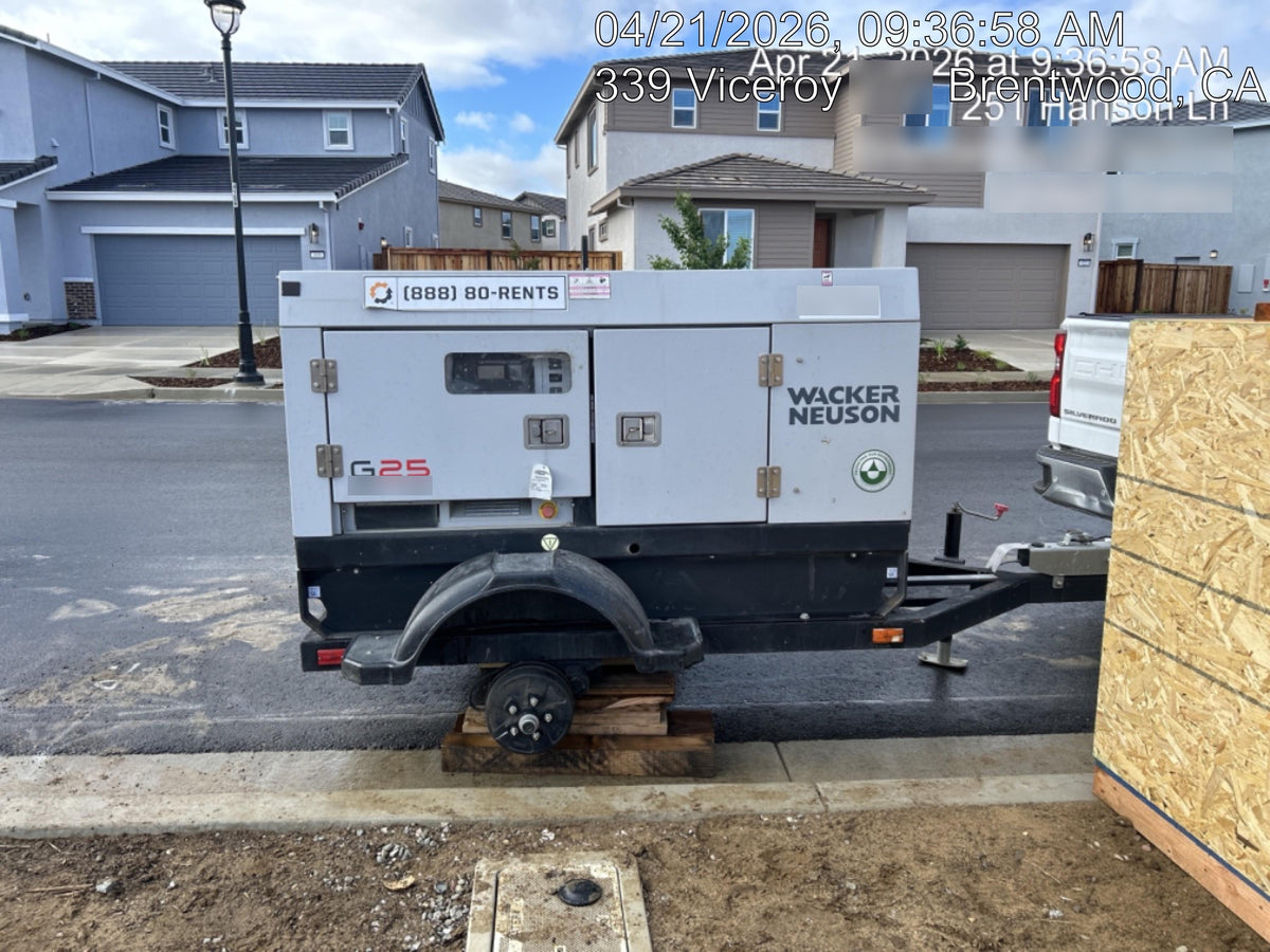 2019 WACKER NEUSON G25