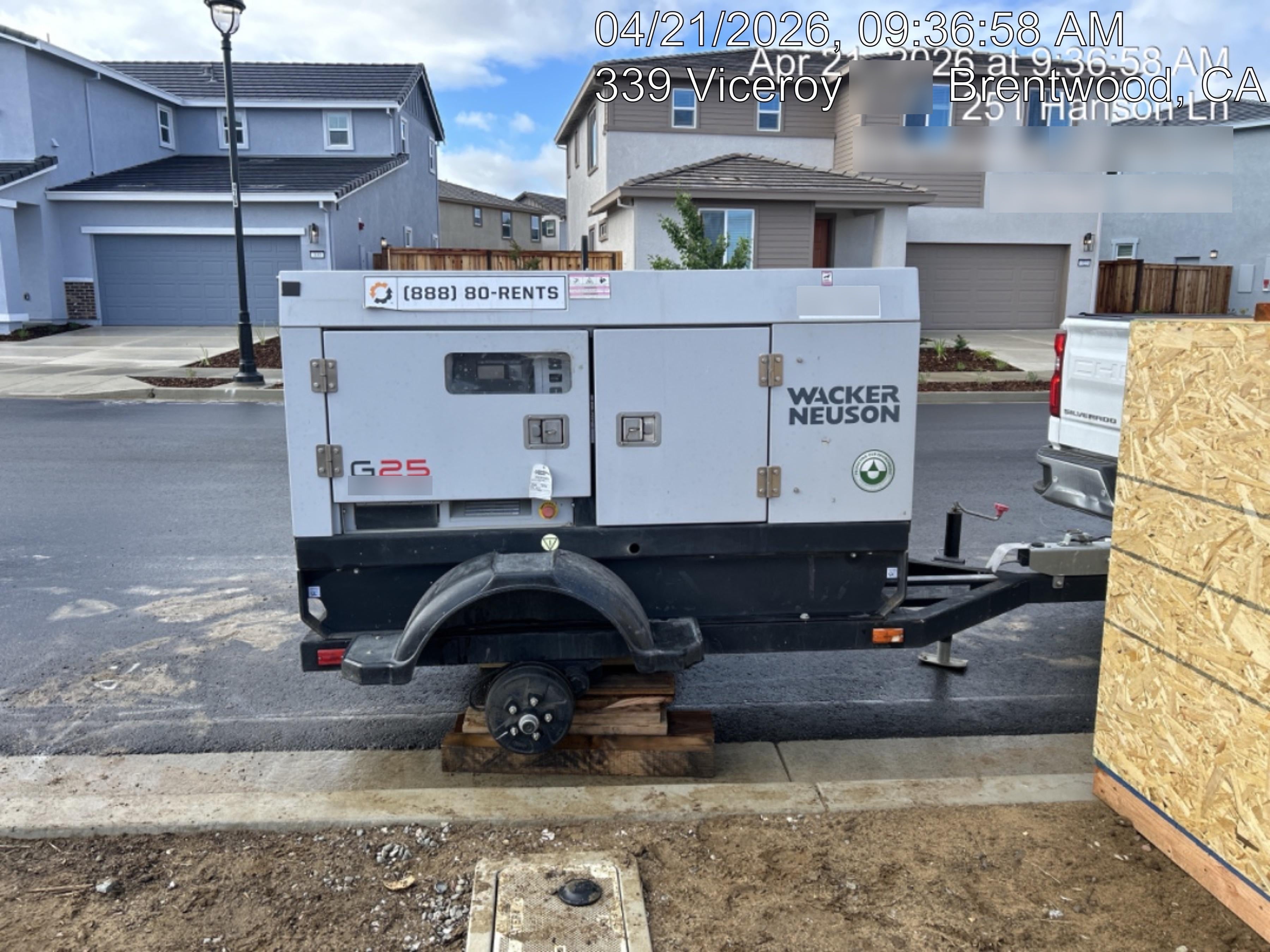 2019 WACKER NEUSON G25