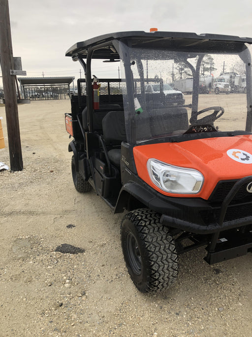 2022 Kubota RTV-X1140W-H Plastic Canopy, Windshield Acrylic Clear, LED Strobe Light, Wire Harness Kit, Back up Alarm