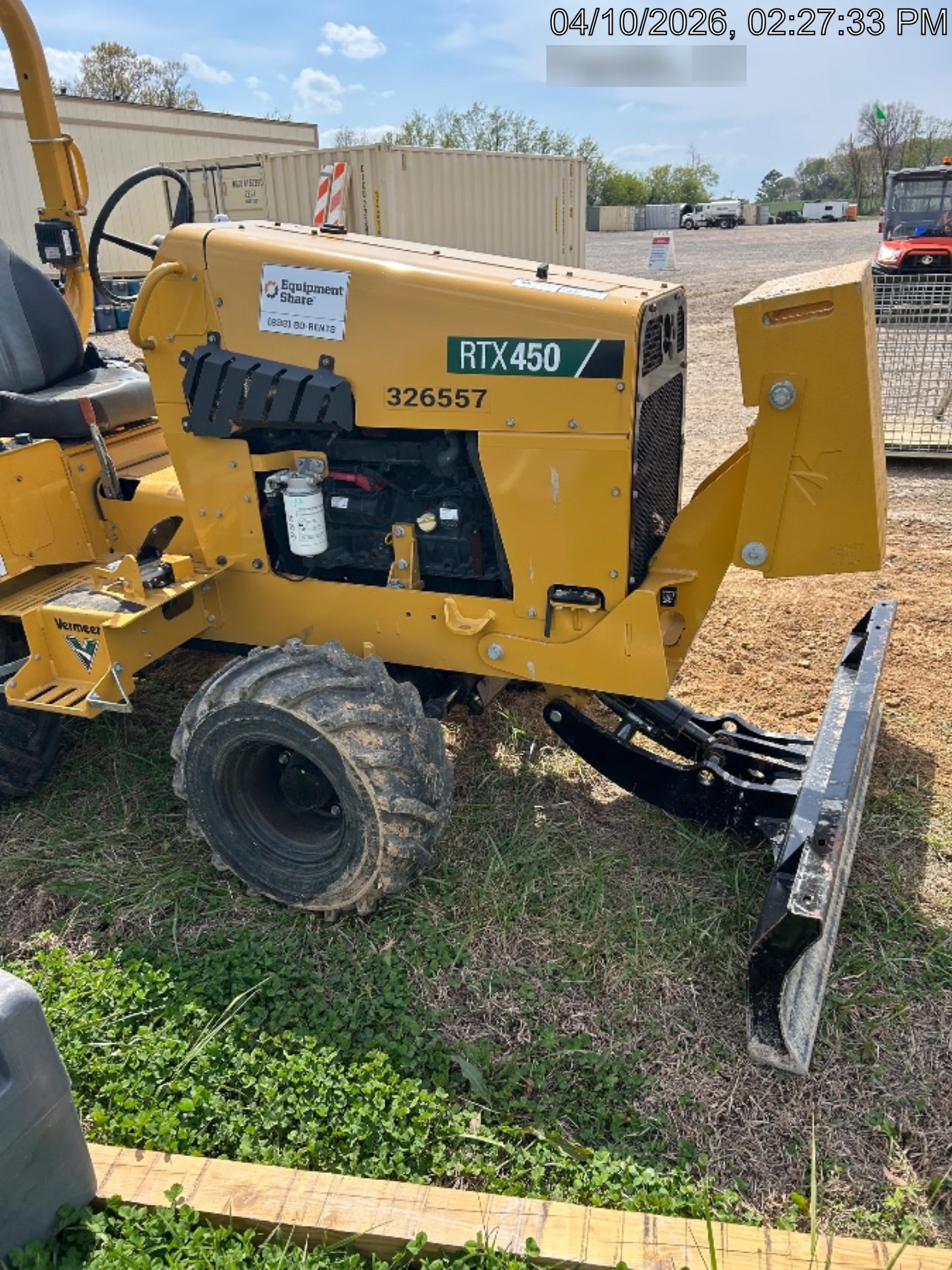 2023 VERMEER RTX450