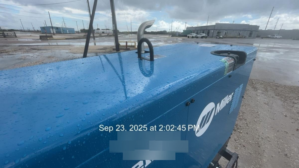 2025 MILLER ELECTRIC BIG BLUE 500