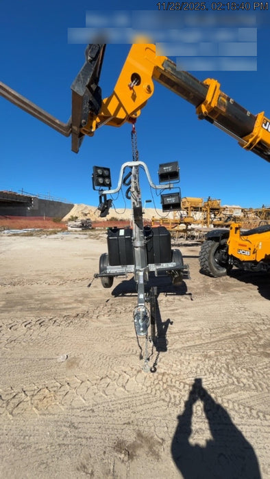 2023 Wanco WLTT-4MM4K Diesel, Deep Sea Controller, Shore Power Plug, Auto Start, (4) 350W LED Floodlights, 4kW Generator, 60 Gal Fuel Tank, 2" Ball, T3