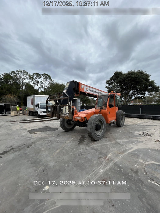 2020 Skytrak 8042 Cab/Heat/Air, Solid Tires, Work Lights, Beacon, Aux Hydraulics, Back up Alarm, Lifting Eye, ES Decals