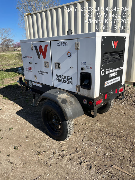 2022 WACKER NEUSON G25