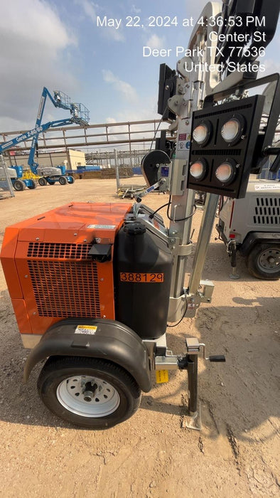 2024 Wanco WLTT-4MM4K Diesel, Deep Sea Controller, Shore Power Plug, Auto Start, (4) 350W LED Floodlights, 4kW Generator, 60 Gal Fuel Tank, 2" Ball, T3