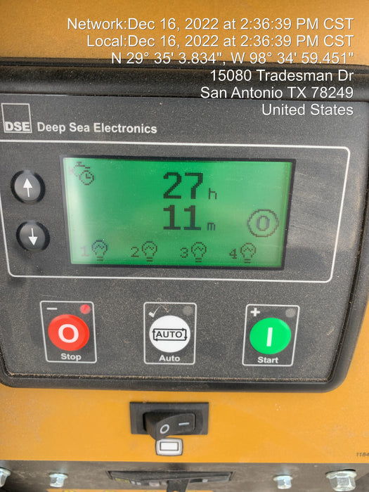 2022 Allmand NLV3GR (4) LED Light Fixture 350W, 23' Vertical Mast, 3kW Prime, Towable, ES Decals, T3