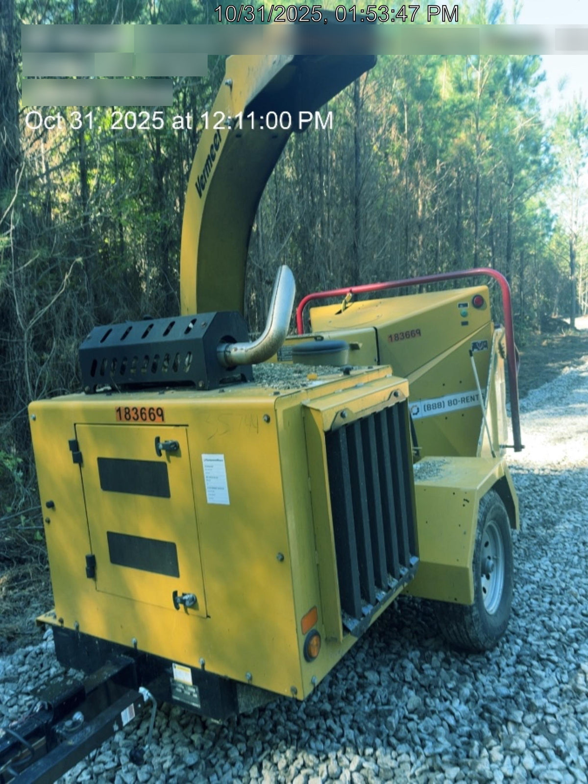 2021 VERMEER BC1000XL Diesel