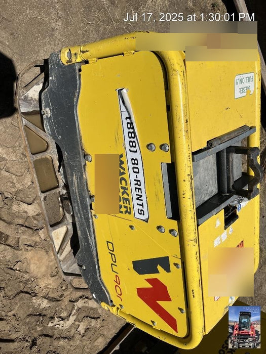 2020 Wacker Neuson DPU90r Vibration plate