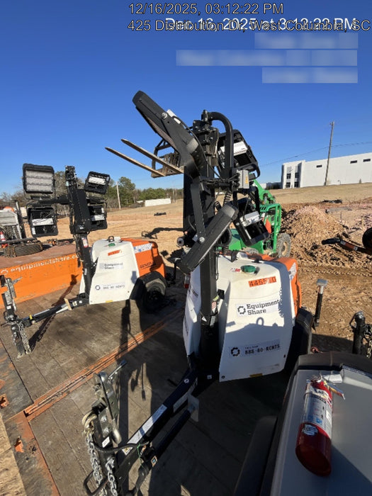 2024 Generac MLT6SKDS-STD4 ELEC WINCH Diesel, Electric Winch Mast, Powerzone Controller, (4) 320W LED Lights, 4kW Generator, 39.9 Gal Fuel Tank, 2" pintle, T3