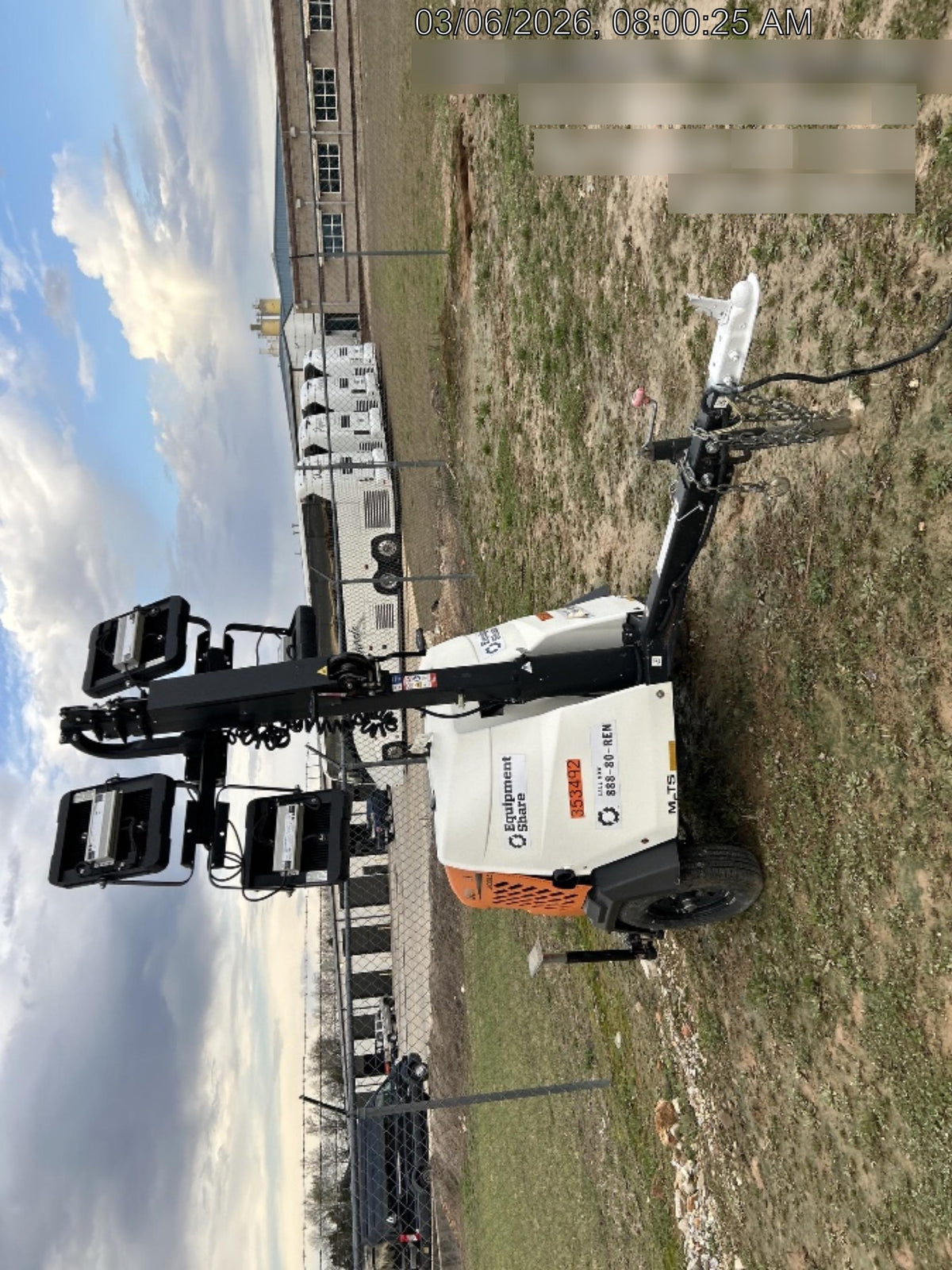 2023 Generac MLT2 Diesel, Flex Switch 120V Input, Powerzone Controller, (4) 320W LED Lights, 4kW Generator, 39.9 Gal Fuel Tank, 2" Ball, T3
