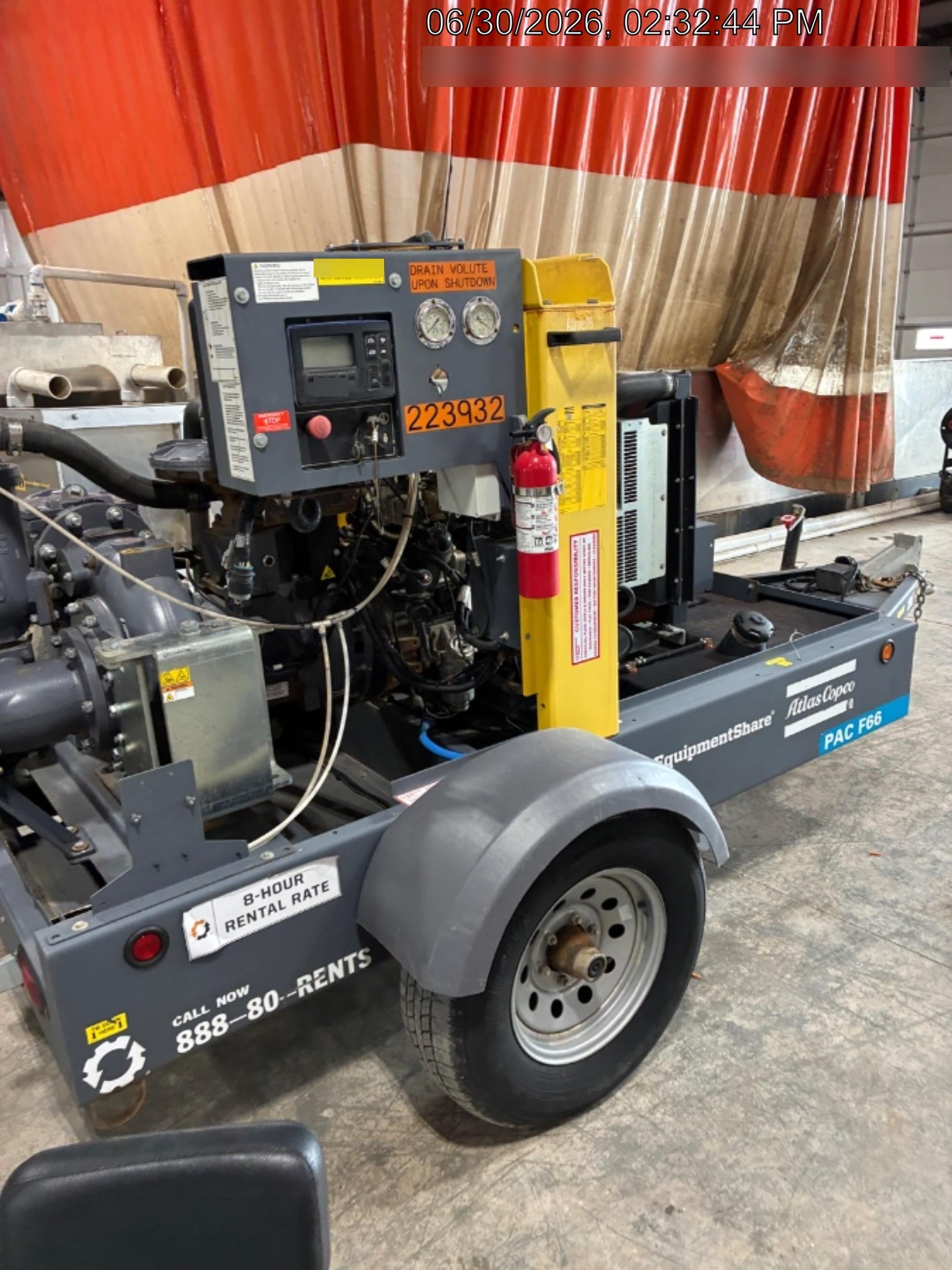 2022 ATLAS COPCO PAC F66 KD