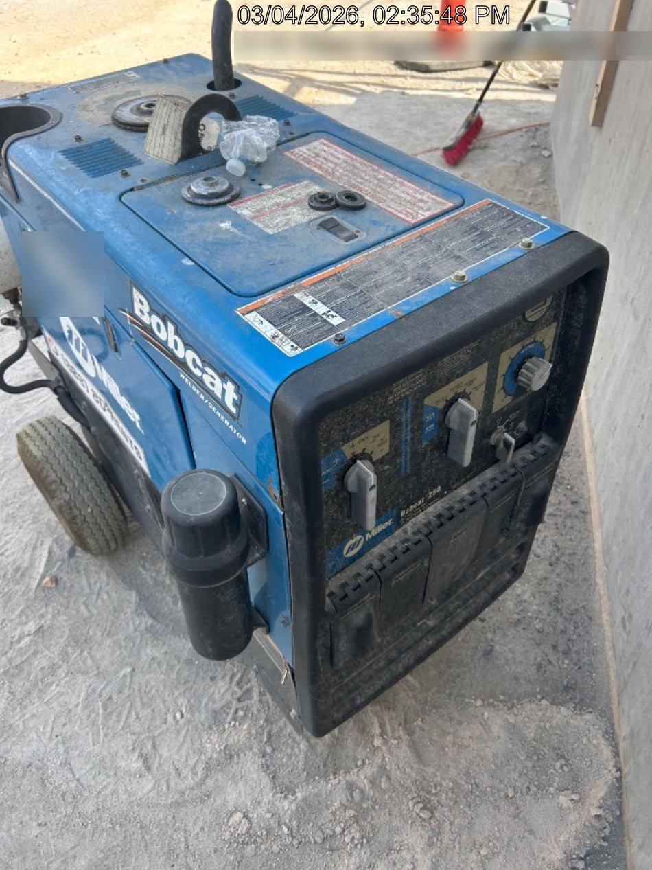 2019 Miller Electric BOBCAT 250 Standard w/Running Gear, Bracket, Hose