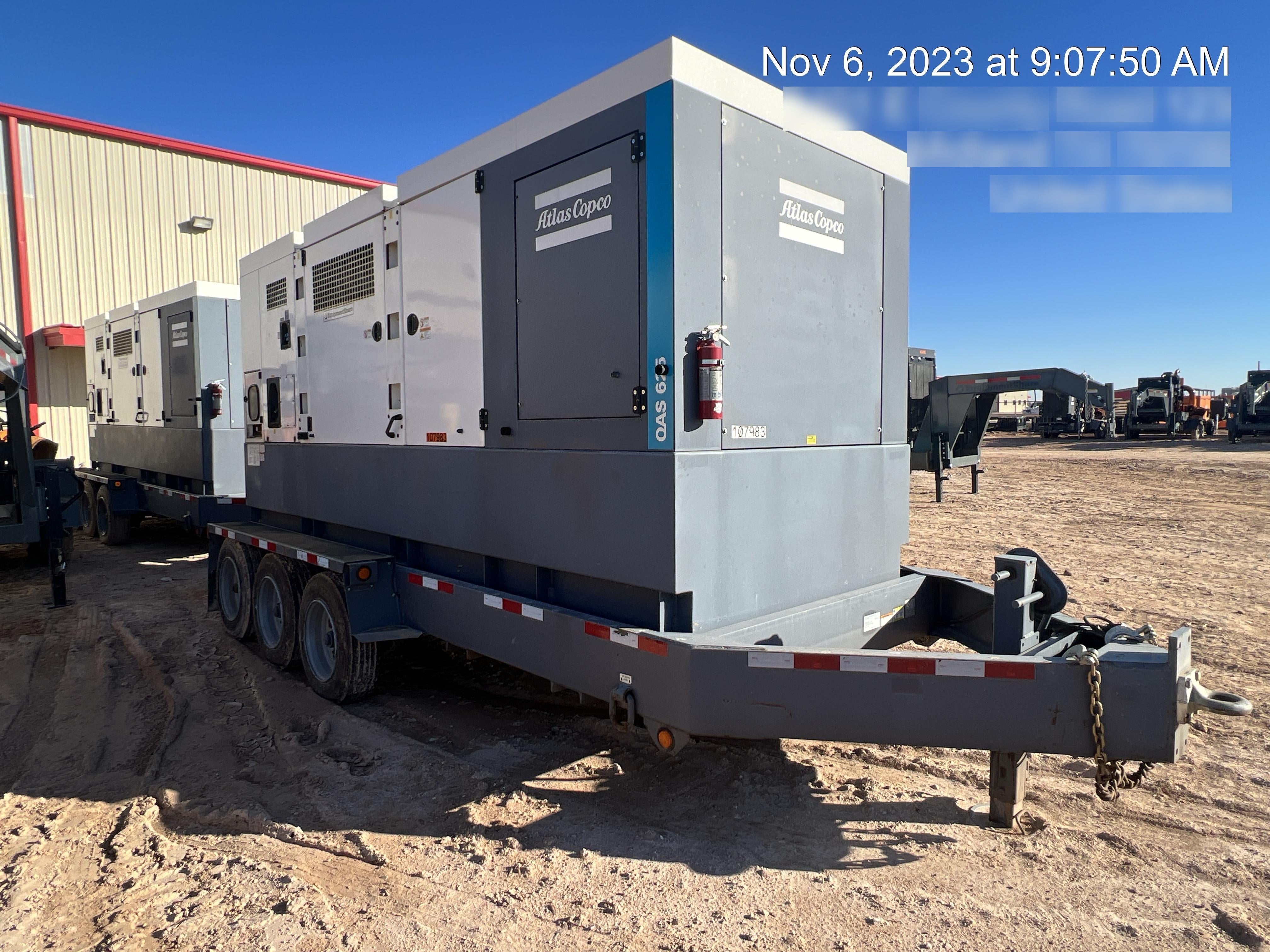 2020 ATLAS COPCO QAS625