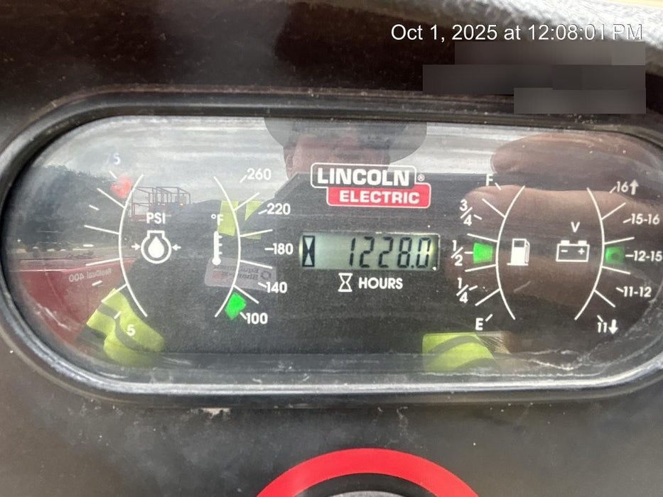 2022 Lincoln Electric Vantage 549X Crosslink Technology, Trailer Mounted, ES Decals, T3