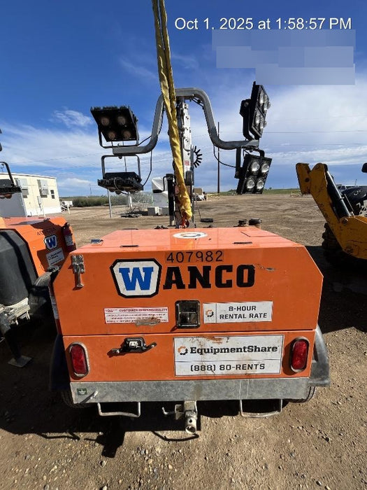 2024 Wanco WLTT-4MM4K Diesel, Deep Sea Controller, Shore Power Plug, Auto Start, (4) 350W LED Floodlights, 4kW Generator, 60 Gal Fuel Tank, 2" Ball, T3