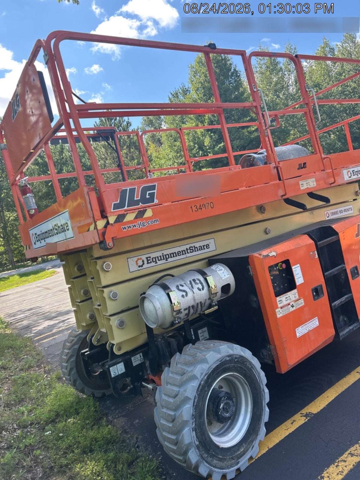 2021 JLG 430LRT