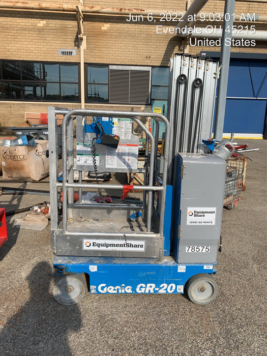 2020 GENIE GR-20