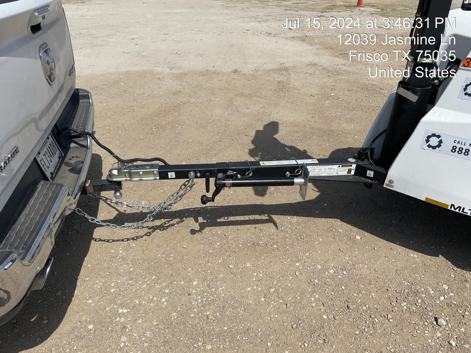 2024 Generac MLT2 Diesel, Flex Switch 120V Input, Powerzone Controller, 
(4) 320W LED Lights, 4kW Generator, 39.9 Gal Fuel Tank, 2" Ball, T3