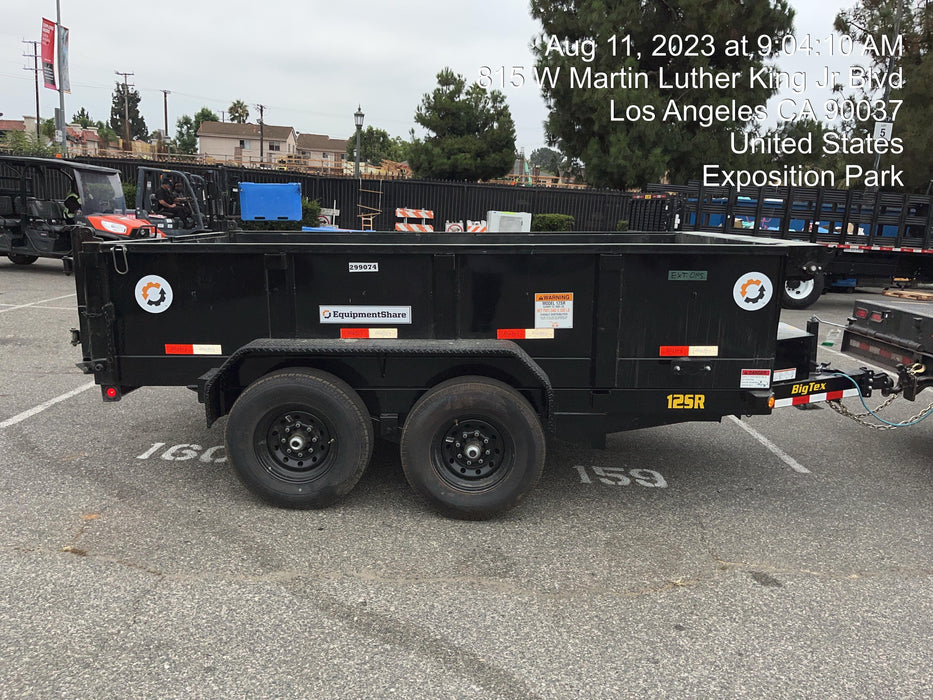 2023 BIG TEX TRAILER 12SR-12XLBK6SIR