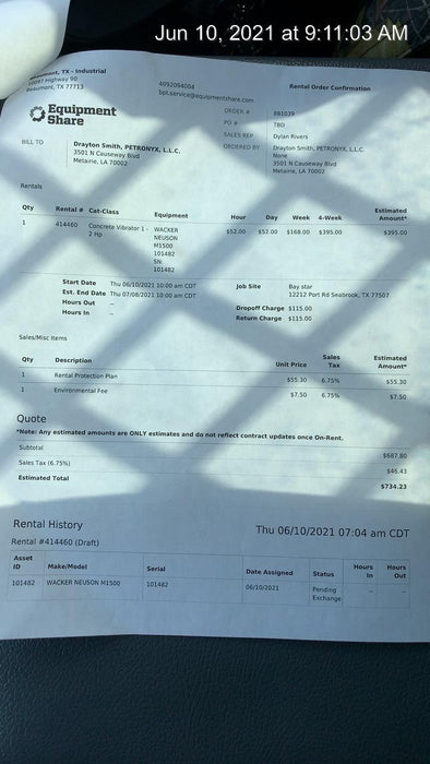 2020 WACKER NEUSON M1500